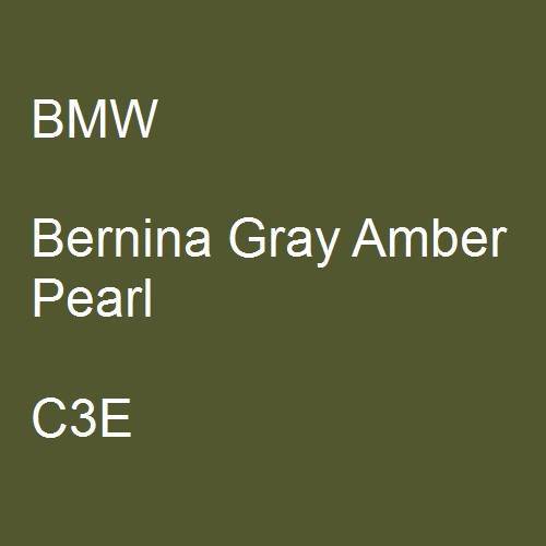 BMW, Bernina Gray Amber Pearl, C3E.